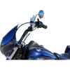 Thrashin Supply CO. #TSC-9525-1 - Handlebar Risers - Pull Back - 9-1/2" - Black