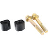 Thrashin Supply CO. #TSC-9801-1 - Riser Extensions - 1" - Black
