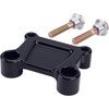 LA Choppers #LA-7415-15B - T-Bar Handlebar Adapter - FLH - Black