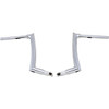FAT Baggers INC. #806012 - 1-1/2" EZ Install Pointed Top Handlebar - 12" - Chrome