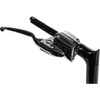 FAT Baggers INC. #805014-B - 1-1/2" EZ Install Pointed Top Handlebar - 14" - Black