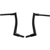 FAT Baggers INC. #807016-B - 1-1/2" EZ Install Pointed Top Handlebar - 16" - Black
