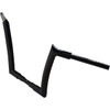 FAT Baggers INC. #808012-B - 1-1/2" EZ Install Pointed Top Handlebar - 12" - Black