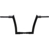 FAT Baggers INC. #808012-B - 1-1/2" EZ Install Pointed Top Handlebar - 12" - Black