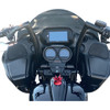 FAT Baggers INC. #607016-B - 1-1/2" EZ Install Flat Top Handlebar - 16" - Black