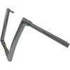 FAT Baggers INC. #606012 - 1-1/2" EZ Install Flat Top Handlebar - 12" - Chrome