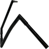Fat Baggers Inc. 706016-B - Handlebar - Flat Top - 16" - Black