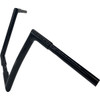 FAT Baggers INC. #708012-B - 1-1/4" EZ Install Flat Top Handlebar - 12" - Black