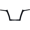 FAT Baggers INC. #816012-B - 1-1/2" EZ Install Pointed Top Handlebar - 12" - Black