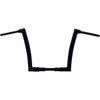 FAT Baggers INC. #616012-B - 1-1/2" EZ Install Flat Top Handlebar - 12" - Black