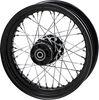 Front Wheel - Single Disc/No ABS - Black - 16"x3.00" - 00-06 FLST