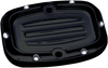 Rear Master Cylinder Cover - Dimpled - Black