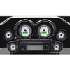 Dakota Digital #MVX-8600-WG-K - MVX-8K Series Analog/Digital 6-Gauge Kit - Black Bezel - White Face with Gray Background
