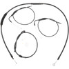 Burly Brand #B30-1099 - Handlebar Cable and Brake Line Kit for Clubman Handlebars - '07-'22 XL
