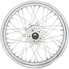 Drag Specialties #64423 - Wheel - Laced - 40 Spoke - Front - Chrome - 19x2.5 - ' 08-'10 XL