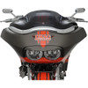 Klock Werks #KWW-01-0189 - Sport Flare® Windshield - 8" - Smoke - '98-'13 FLTR