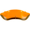 Klock Werks #KWW-01-0623 - Ice Flare® Windshield - 8" - Orange Ice - '98-'13 FLTR