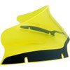 Klock Werks #KWW-01-0629 - Ice Flare® Windshield - 6" - Yellow Ice - '15-'25 FLTR