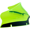 Klock Werks #KWW-01-0631 - Ice Flare® Windshield - 6" - Green Ice - '15-'25 FLTR