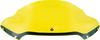 Klock Werks #KWW-01-0634 - Kolor Flare Windshield - 9" - Yellow Ice - FLTR