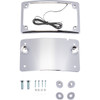 Kodlin USA #KUS20101 - License Plate Mount - Curved - Chrome