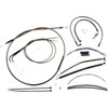 Magnum Shielding #487141 - Black Pearl™ Designer Handlebar Installation Kit - 12"-14" - '12-'17 FXDWG
