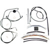 Magnum Shielding #487311 - Black Pearl™ Designer Handlebar Installation Kit - 12"-14" - '08-'13 FLH