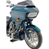 Klock Werks #KWF-01-0307 - Ventana Front Fender - Black - 21" HD Touring/Trike