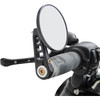 Joker Machine #09-313-DB - Mirror - Bar End/Side View - Round - Black - Straight - 3-1/4"