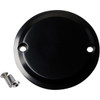 Joker Machine #02-98-SB - Points Cover - Smooth - 2 Hole - Black Anodized