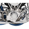 Joker Machine #921102C - Points Cover - Smooth - 2 Hole - Chrome