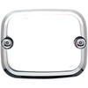 Joker Machine #951019C - Front Brake Master Cylinder Cover - Smooth - Chrome