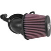 K & N #63-1131 - Aircharger® Performance Intake System Kit - Black