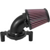 K & N #63-1131 - Aircharger® Performance Intake System Kit - Black