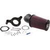 K & N #57-1125 - Aircharger® Intake System with Mandrel-Bent Aluminum Intake Tube Kit - Black
