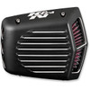 K & N #RK-3950 - Street Metal Air Intake Kit - Shaker - Black - Twin Cam