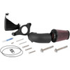 K & N #57-1138 - Aircharger® Intake System with Mandrel-Bent Aluminum Intake Tube Kit - Black