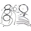 Magnum Shielding #487482 - Black Pearl™ Designer Handlebar Installation Kit - 15"-17" - '14-'15 FLHR