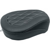 Mustang #76648GM - Wide Tripper™ Passenger Seat - Black w/ Gun Metal Stitching - FL '97-'25