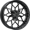 Arlen Ness #91-650 - Wheel - Fat Factory - Forged - Front - Dual Disc - Black - 18x5.5