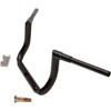 LA Choppers #LA-7365-10B - 1-1/2" Grande Twin Peaks Touring Handlebar - 10" - Black