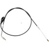 LA Choppers #LA-8320ID08B - Black Vinyl Braided Handlebar Idle Cable - Mini - Sportster