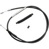 LA Choppers #LA-8100C13B - Black Vinyl Clutch Cable - 12"-14" Ape Hanger Handlebars - '96-'06 Softail
