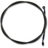 LA Choppers #LA-8100C13M - Midnight Braided Clutch Cable - 12"-14" Ape Hanger Handlebars - '96-'06 Softail