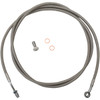 LA Choppers #LA-8054C16 - Stainless Steel Braided Clutch Cable - 15"-17" Ape Hangers - '17-'20 Touring