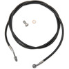 LA Choppers #LA-8054C16B - Black Vinyl Clutch Cable - 15"-17" Ape Hanger Handlebars - '17-'20 Touring/Trike