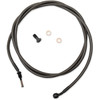 LA Choppers #LA-8054C16M - Midnight Braided Clutch Cable - 15"-17" Ape Hanger Handlebars - '17-'20 Touring
