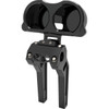 LA Choppers #LA-7397-03B - Gauge Mount - Dual - Black - FLT