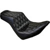 LE Pera #LYR-580DD - Tailwhip Seat - Double Diamond - Black - FXLR/FLSB '18-'23