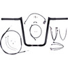 Magnum Shielding #48894-314 - 1-1/4" Viking Handlebar Installation Kit - 14" - Black Pearl™
